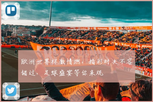 欧洲世界杯激情燃，精彩对决不容错过，足球盛宴等你来观